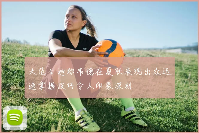 大范甘迪称韦德在夏联表现出众迅速掌握技巧令人印象深刻